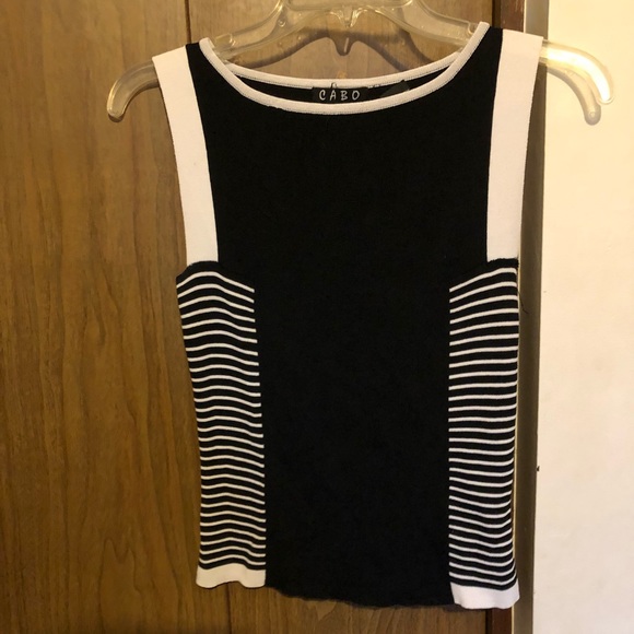 Black/White Strapless Dress Top - Picture 1 of 1